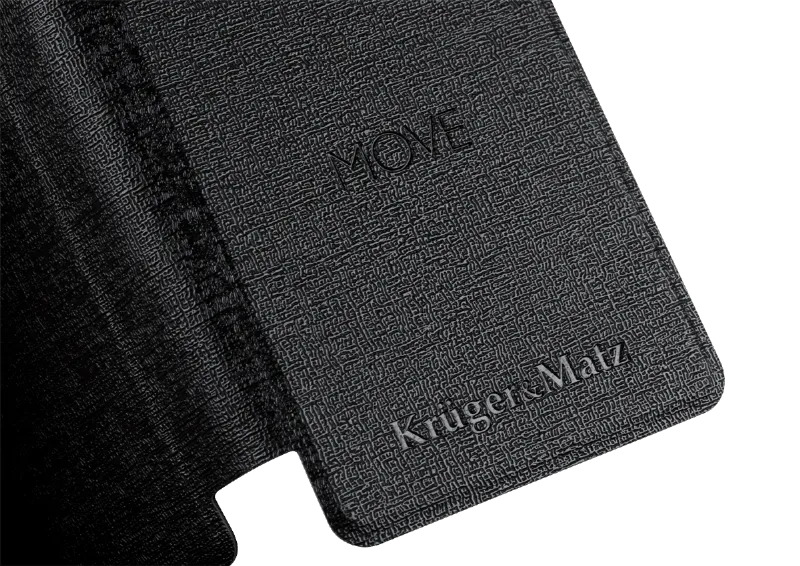 Flip Book Cover Negru Kruger Matz Move