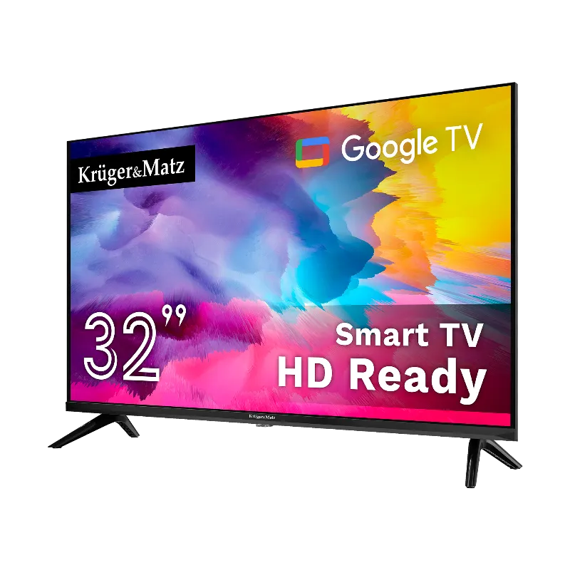 Google Smart TV 5.0 32 Inch 81CM H265 HEVC Kruger Matz