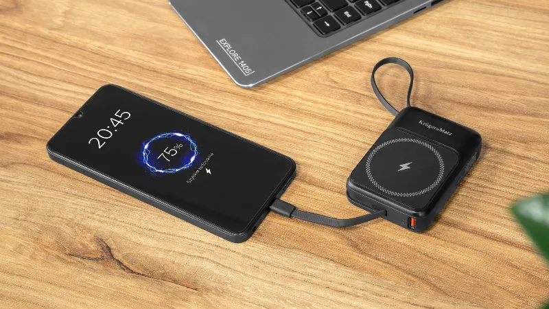 Power Bank 10000 MAH MAG Safe Kruger Matz