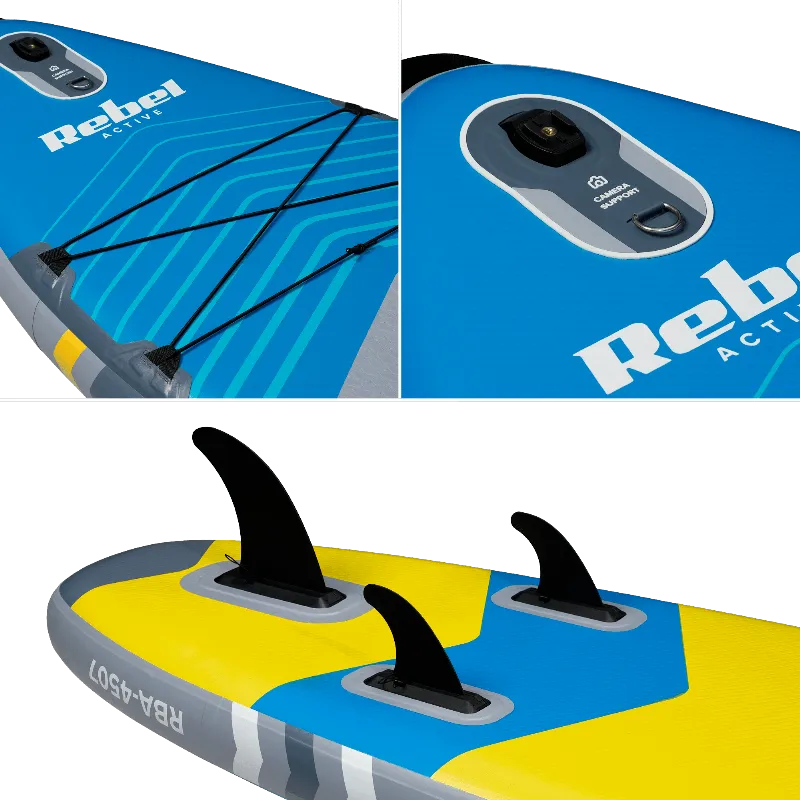 Set Placa Gonflabila Stand Up Paddle Scaun 335X84X15 CM