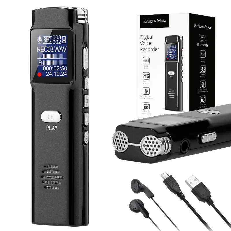Reportofon Digital 8GB Kruger Matz