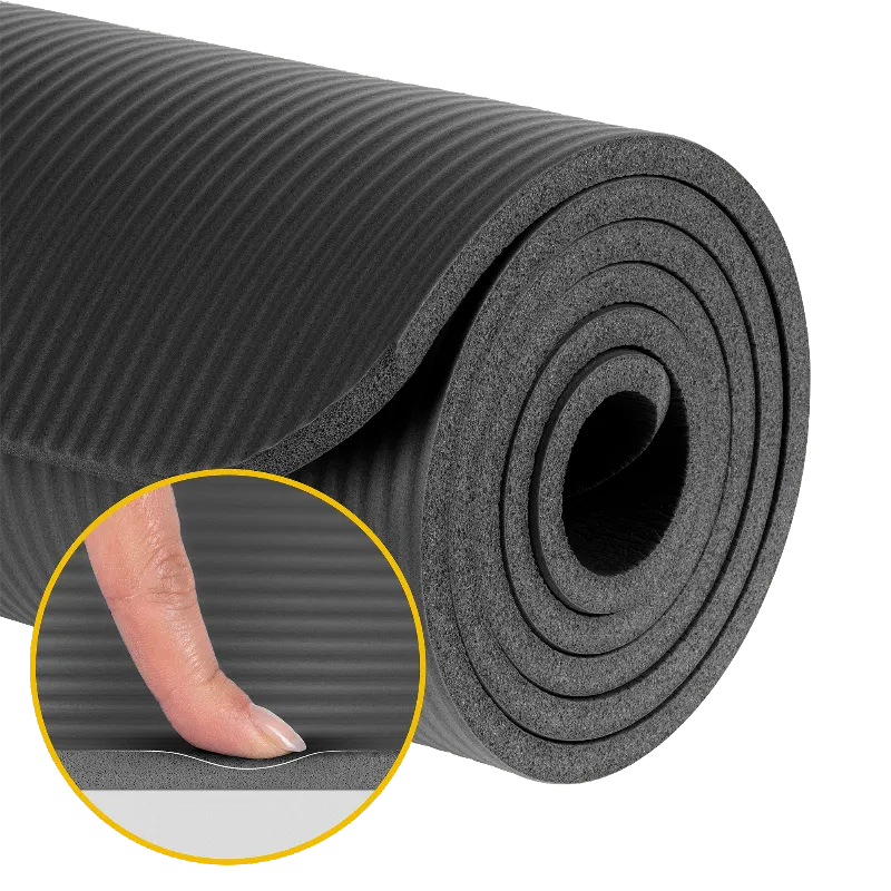 Saltea 183X61 CM Grosime 1 CM Negru Rebel Active