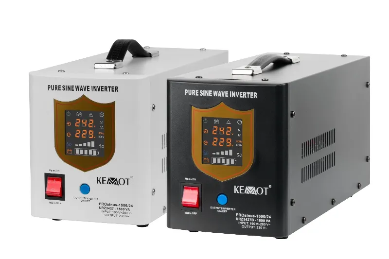 UPS cu Sinus Pur - 24V / 1050W / Negru