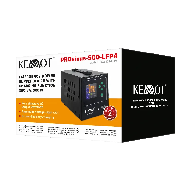 UPS Centrale Termice Sinus Pur 500VA/300W 12V Kemot