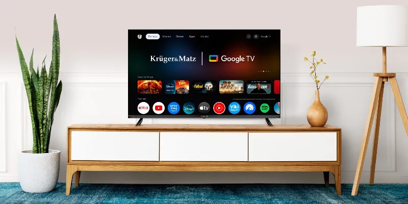 Google Smart TV 5.0 43 Inch 108CM H265 Kruger