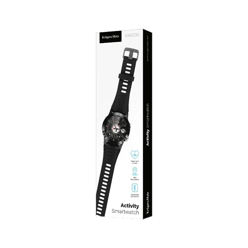 Smartwatch Activity Black GPS Kruger Matz