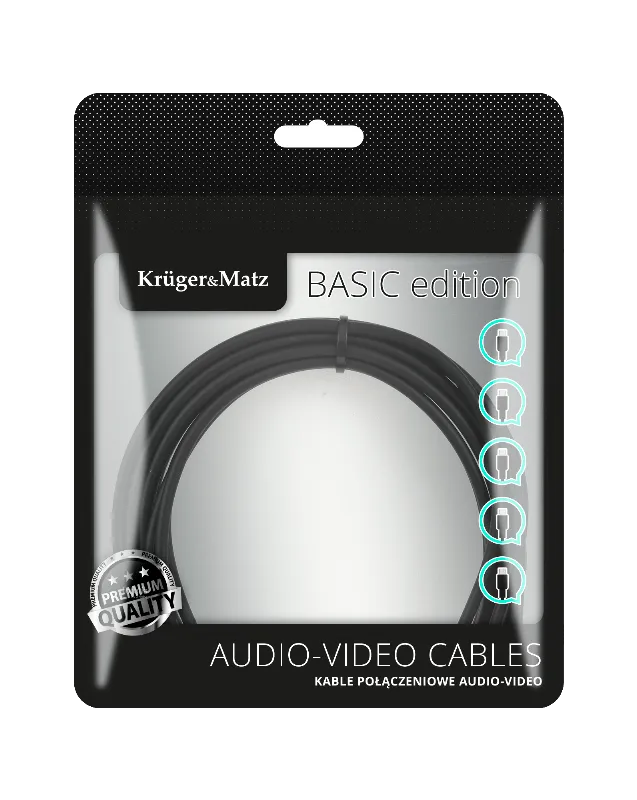 Cablu 1RCA - 1RCA 1.8M Basic K M