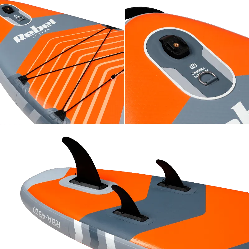 Set Placa Gonflabila Stand Up Paddle Scaun 335X84X15 CM