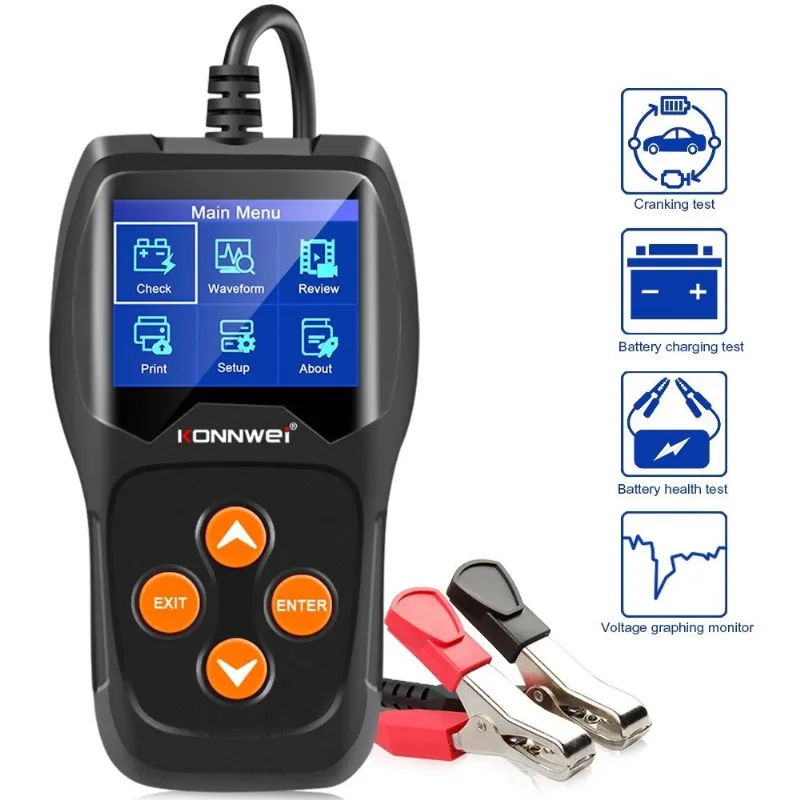 Tester Baterii Auto KW600 Konweii