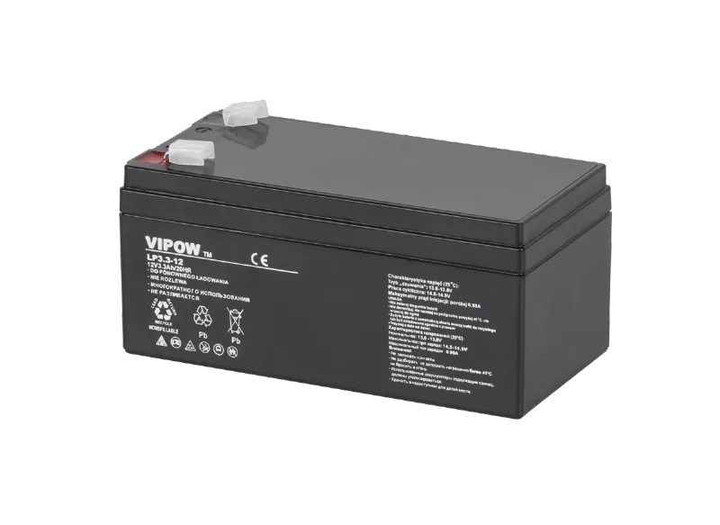 Acumulator Stationar AGM VRLA 12V 3.3AH Vipow