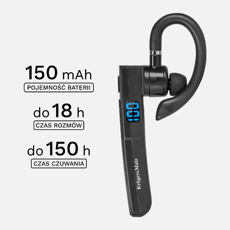 Headset Bluetooth 5.2 K16 Kruger Matz