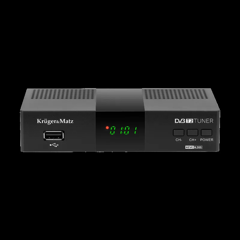 Tuner DVB-T2 H.265 HEVC Kruger Matz