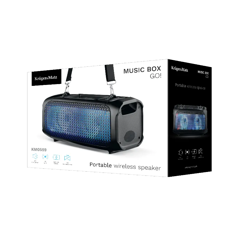 Boxa BT Portabila Music Box Go! Kruger Matz
