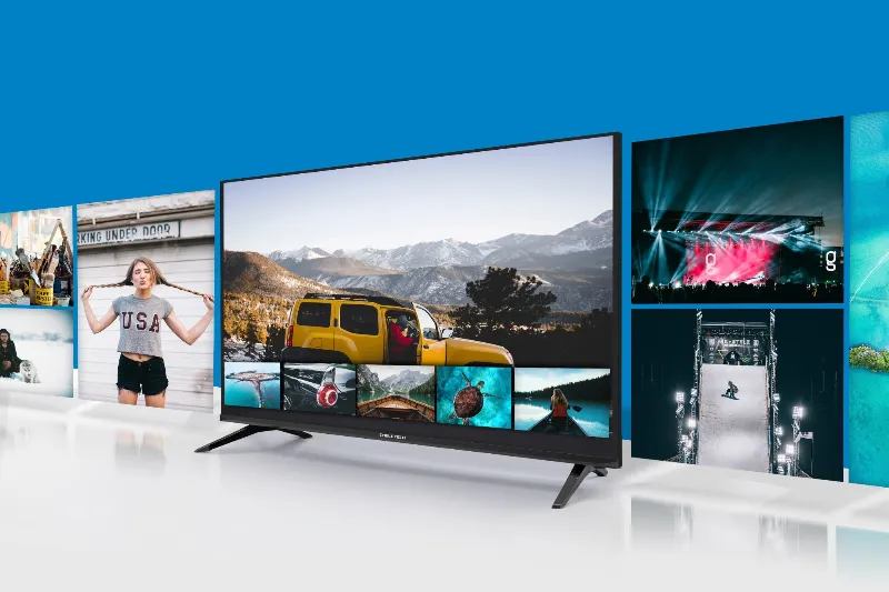 TV Full HD 40 Inch 102CM H.265 HEVC Cabletech