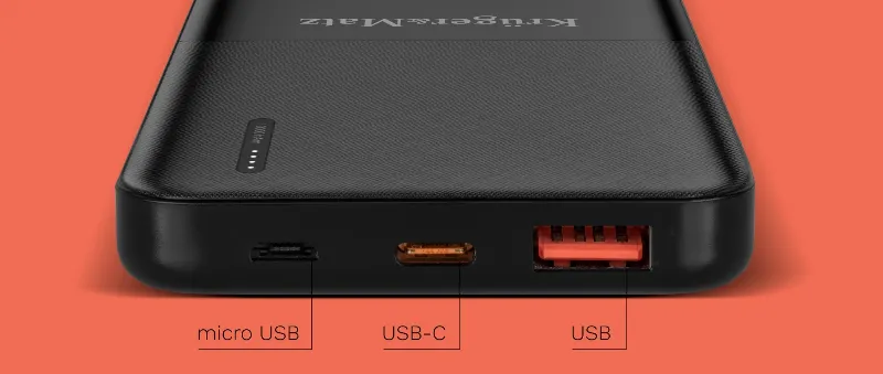 Power Bank 10000MAH Li-Pol QC /PD Kruger Matz