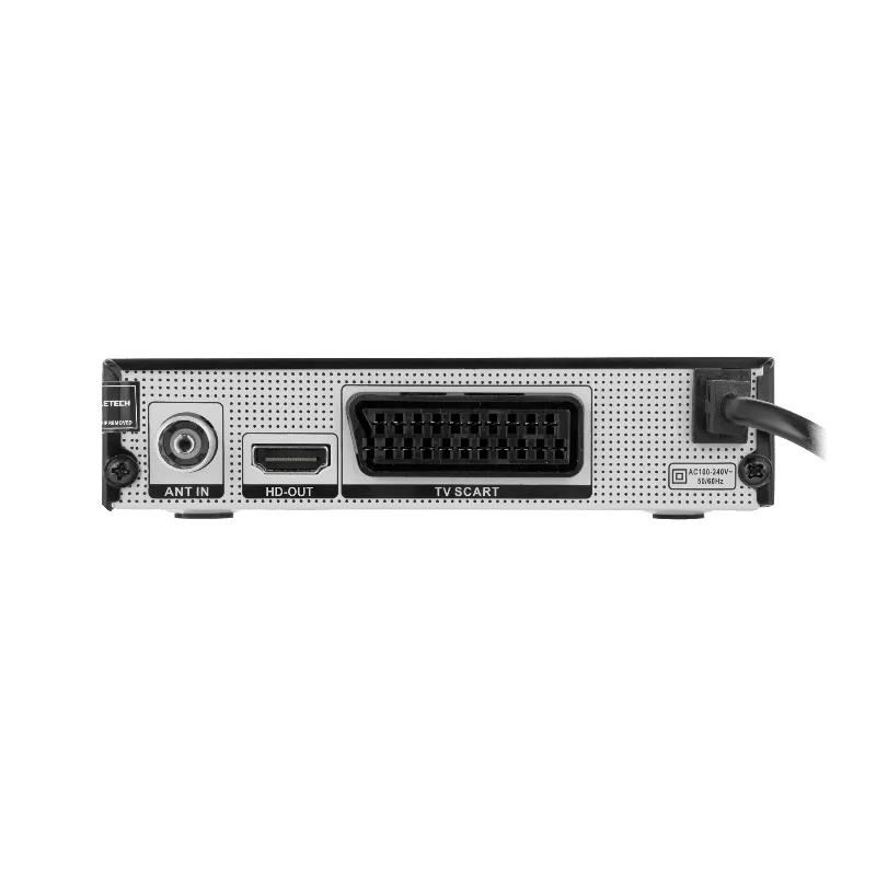 Tuner DVB-T2 H.265 HEVC LAN Cabletech