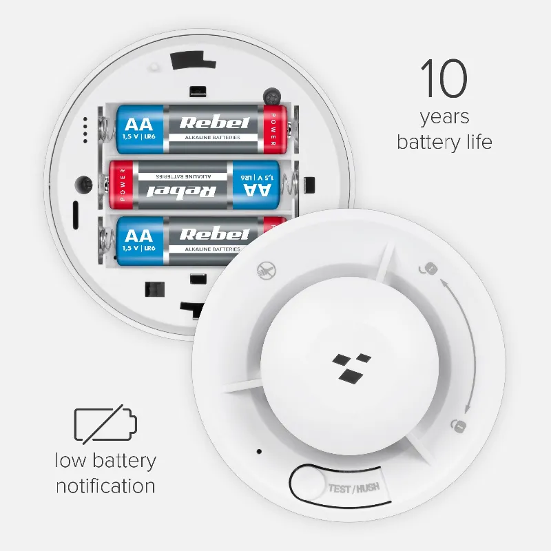 Senzor Smart Wi-Fi Fum Tuya Kruger Matz