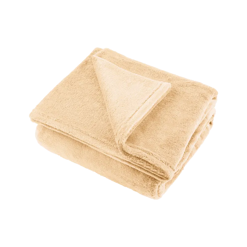 Patura Fleece Polar 200X220CM Crem Teesa