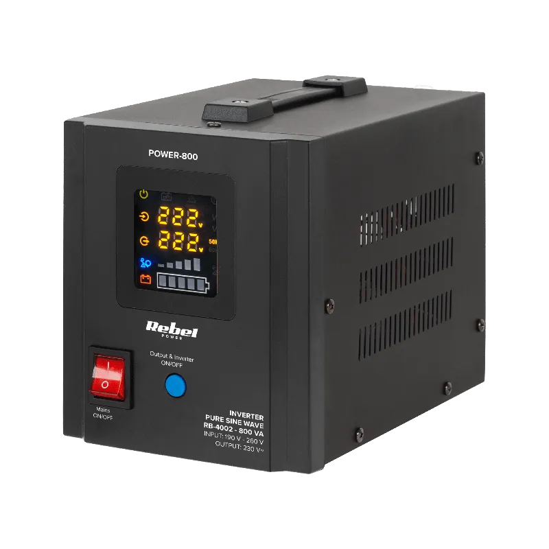 Ups Centrale Termice Sinus Pur 800VA 500W 12V Rebel