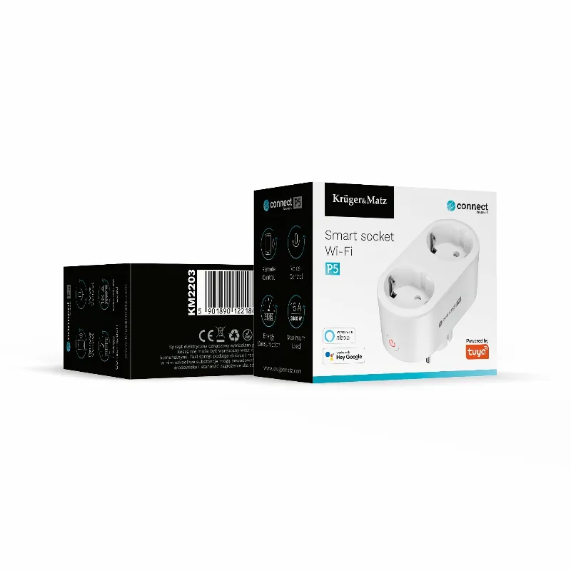 Priza Smart Wifi Connect P5 Tuya Kruger Matz