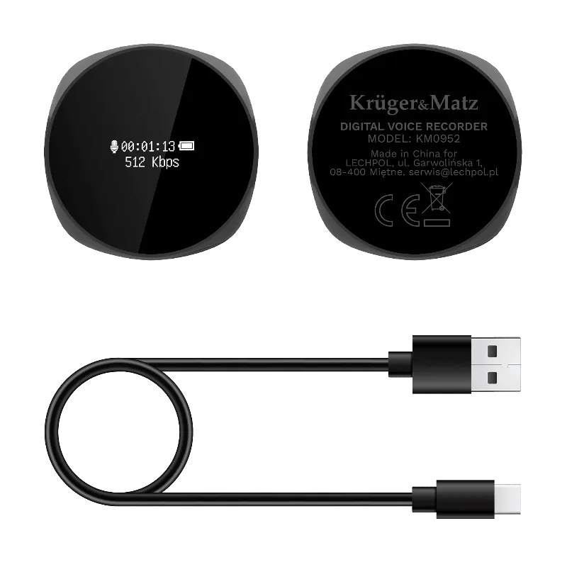 Reportofon Digital 4GB 120MAH Kruger Matz