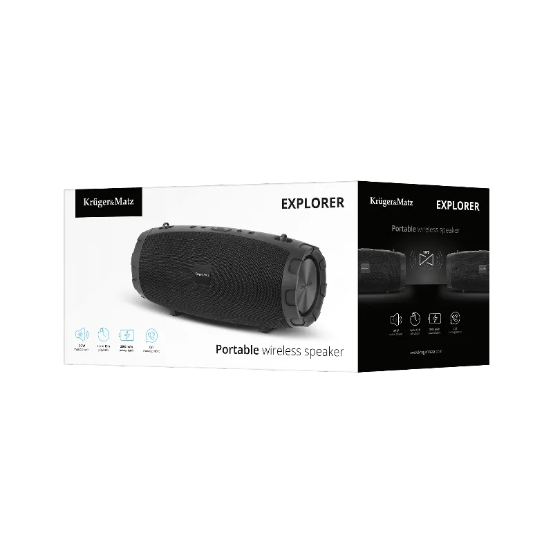 Boxa Bluetooth Portabila Explorer Kruger Matz