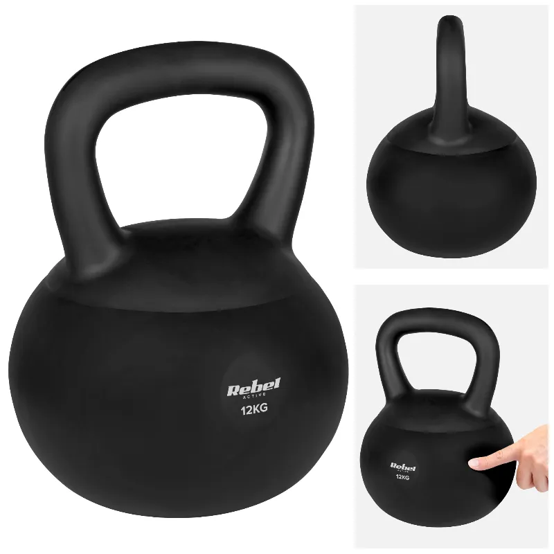 Kettlebell Vinil 12 KG Rebel Active
