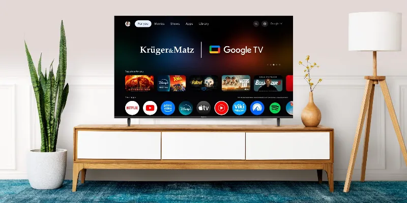 Google Smart TV 5.0 65  163CM Ultrahd 4K Kruger Matz