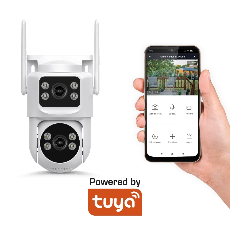 Camera Wifi Connect C120 4+4MPX Tuya Kruger Matz