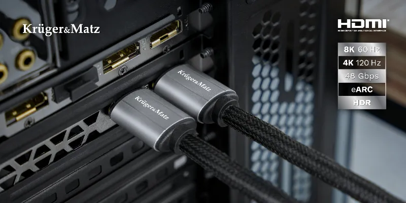 Cablu HDMI - HDMI 8K V 2.1 3M Kruger Matz