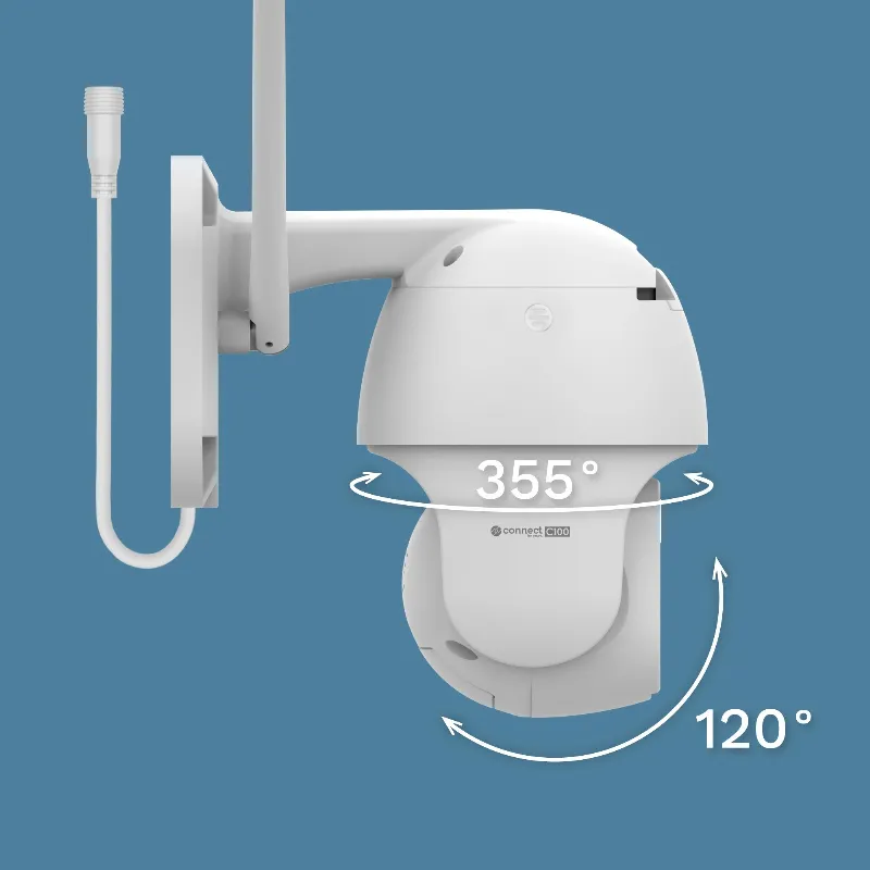 Camera Wifi Connect C90 Tuya Solar Kruger Matz