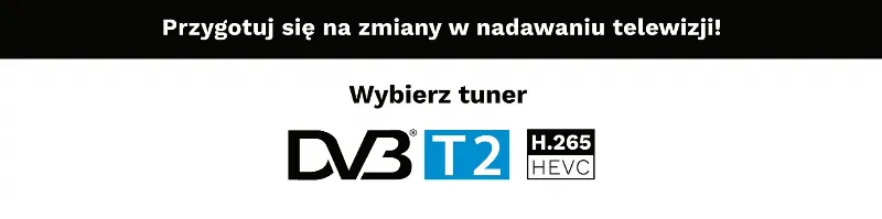 Tuner DVB-T2 HEVC H.265 HDMI Kruger Matz