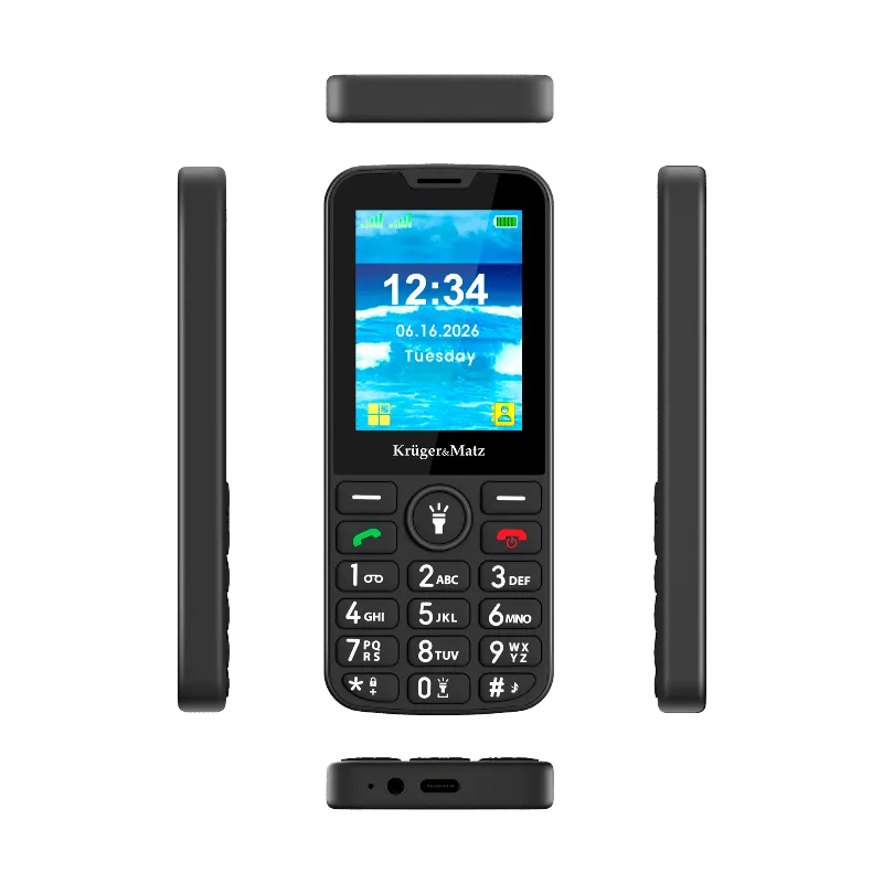 Telefon Gsm Seniori 2G Buton Sos Kruger Matz