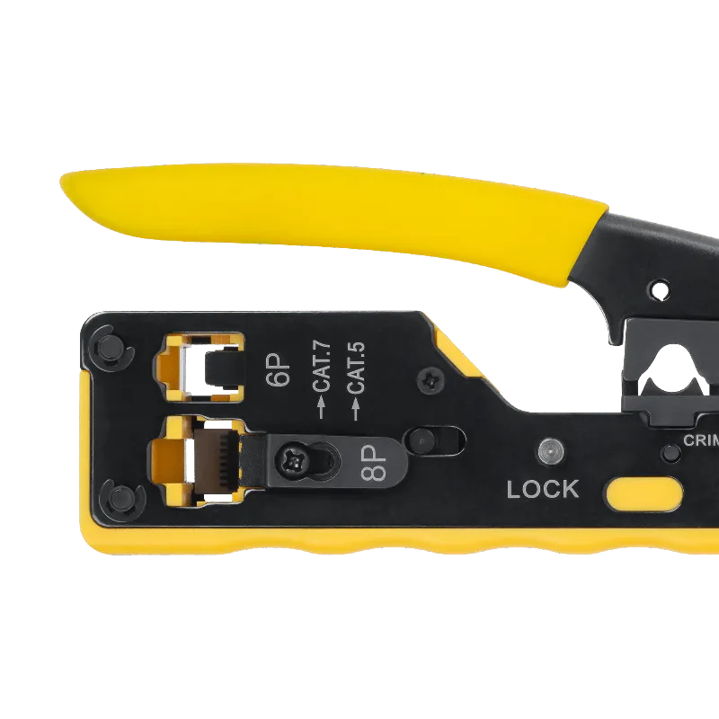 Cleste Sertizare RJ45 RJ12 Pass-Through Rebel