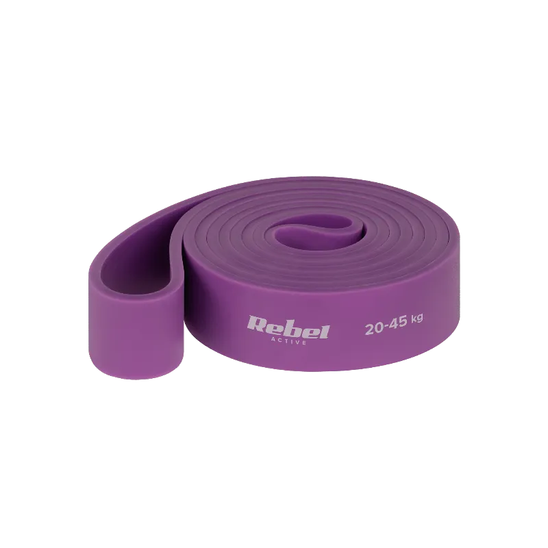 Set 4 Benzi Elastice Latex Power Band 4-32KG Rebelactiv