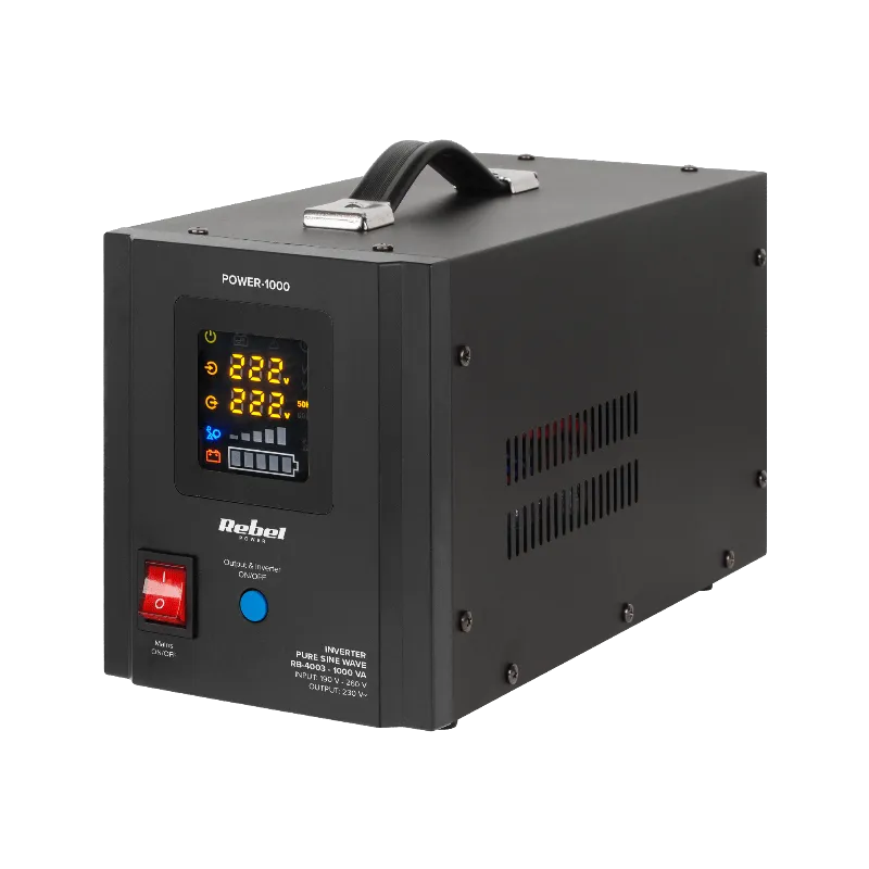 UPS Centrale Termice Sinus Pur 1000VA 700W 12V Rebel