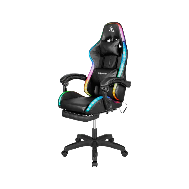 Scaun Gaming Gx-150 Negru LED Kruger Matz