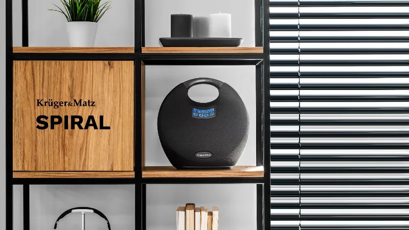 Difuzor Wireless Portabil 36W Spiral Kruger   Matz