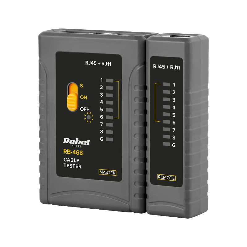 Tester Cablu RJ11 RJ12 RJ45 Rebel