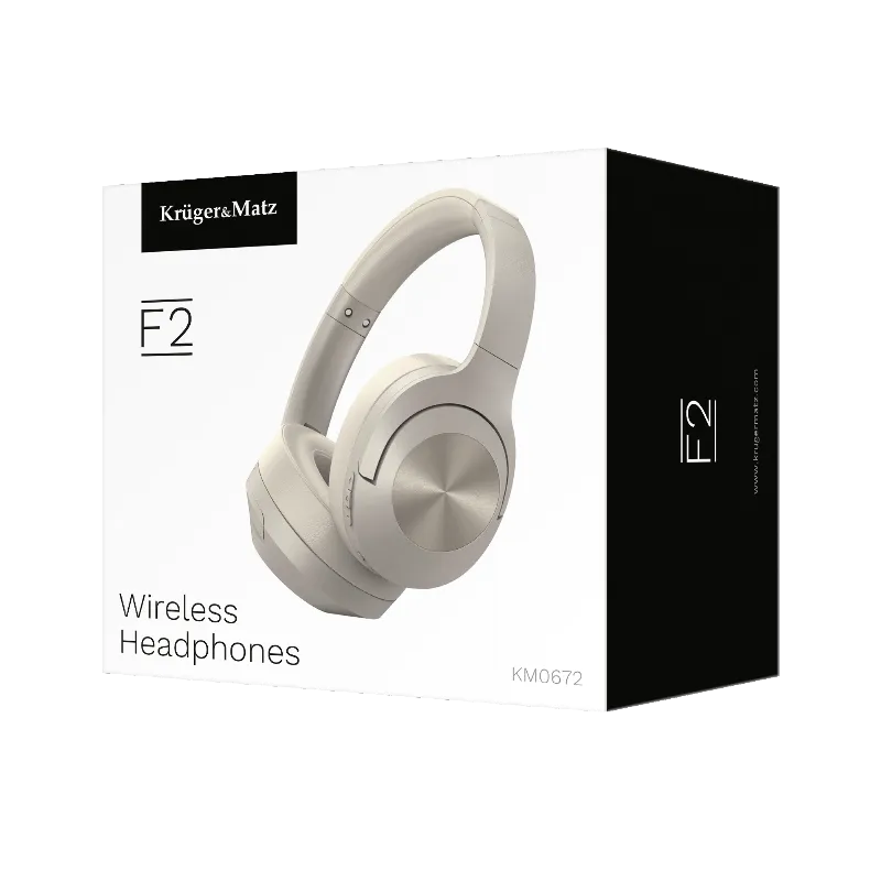 Casti Audio Bluetooth F2 Kruger Matz