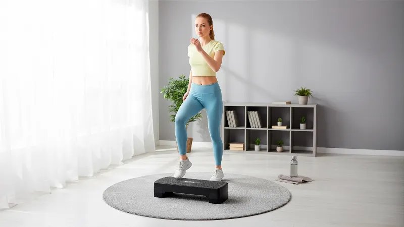 Stepper Aerobic 68CM Ajustabil 2 Nivele Rebel Active