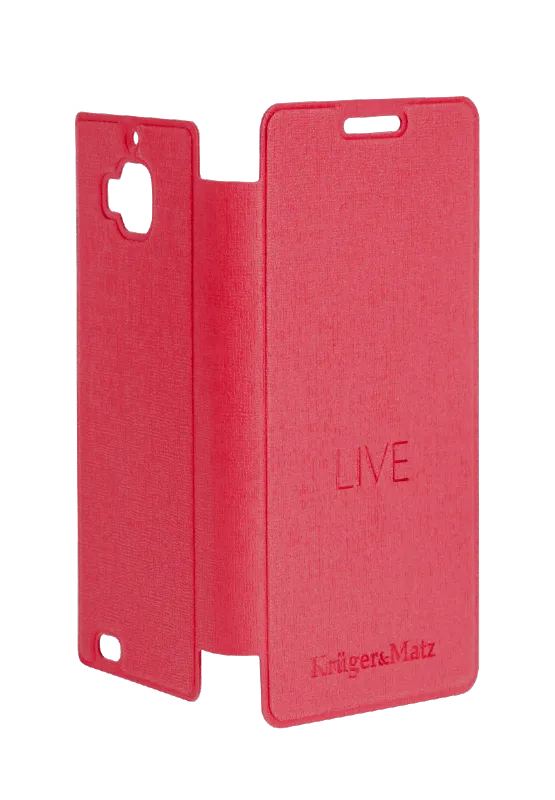 Flip Cover Rosu Live Kruger Matz