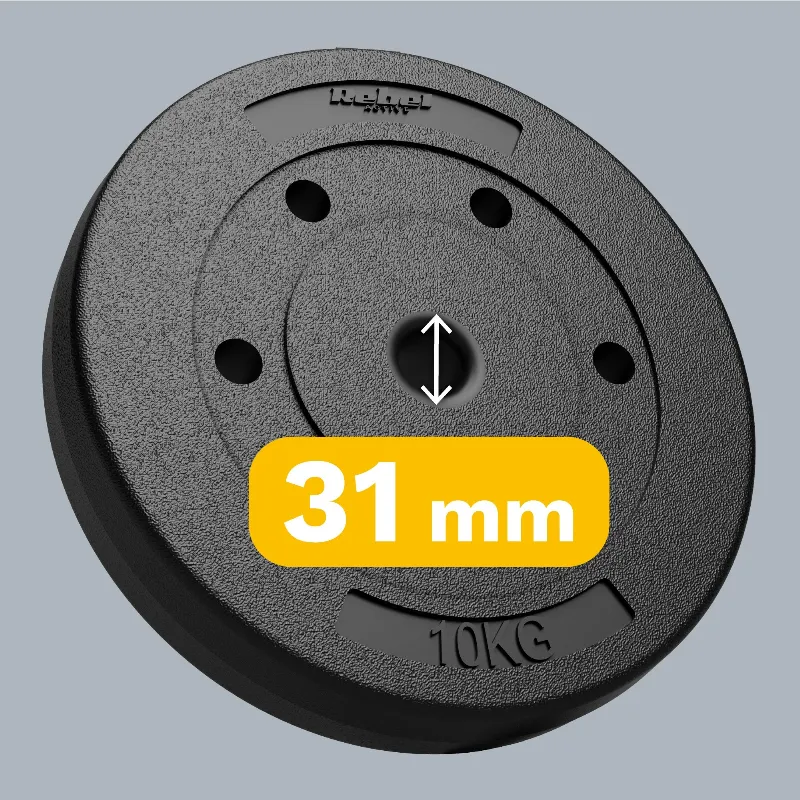 Disc Greutate Compozit Set 2 X 10 KG Rebel Active