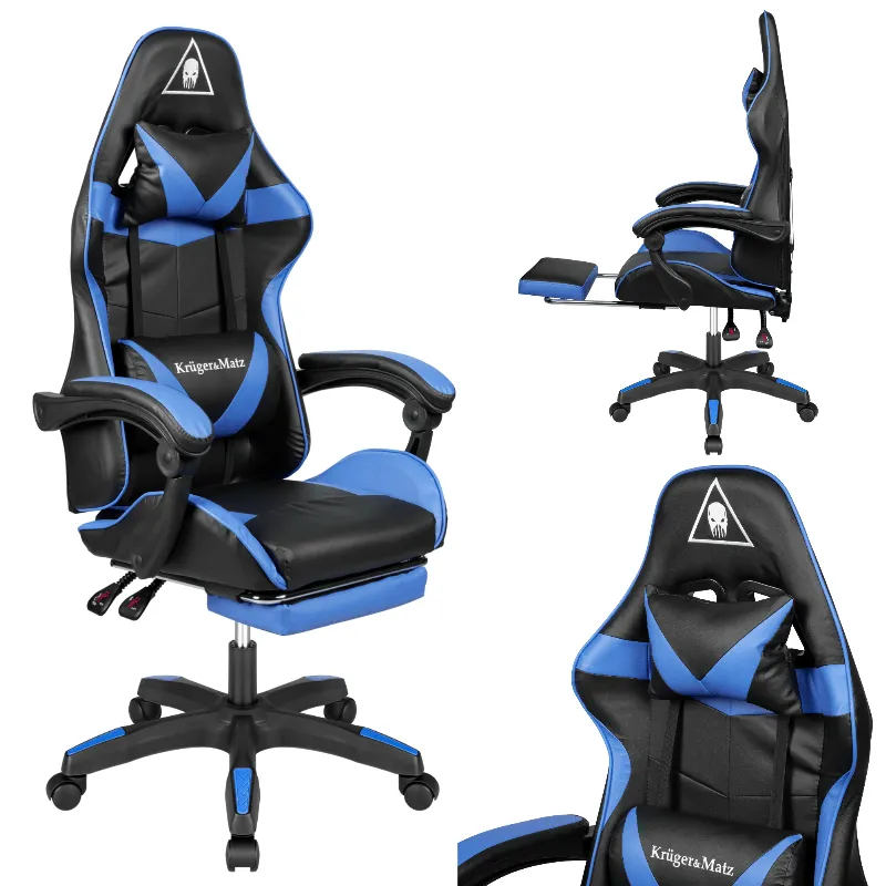 Scaun Gaming Gx-150 Albastru Kruger Matz
