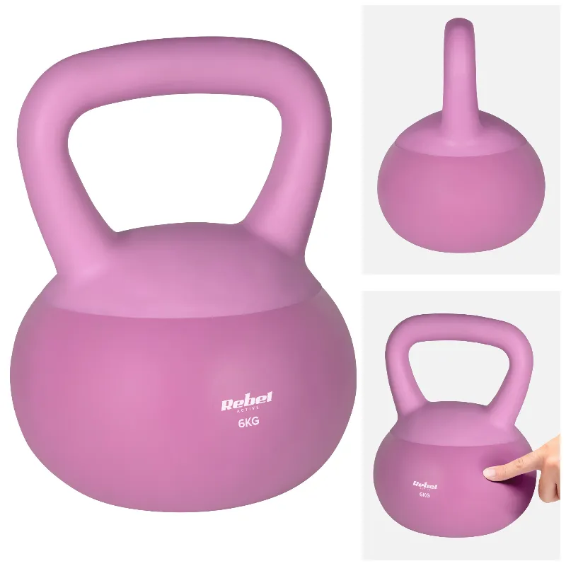 Kettlebell Vinil 6 KG Rebel Active