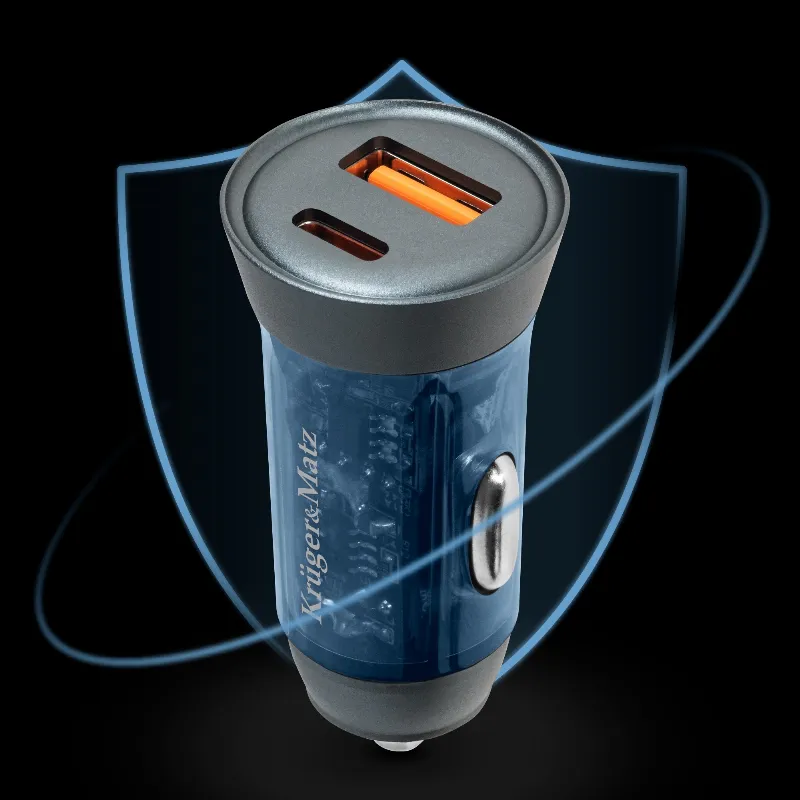 Incarcator Auto USB / Type C QC PD 45W Kruger Matz