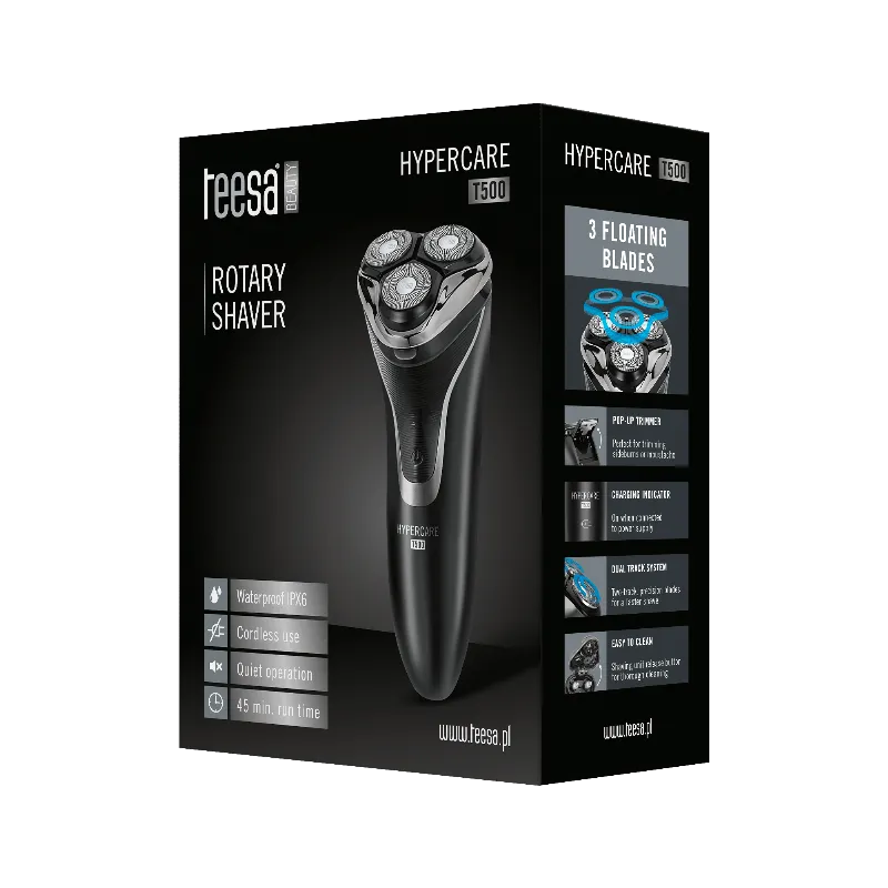 Aparat de Ras Rotativ Hypercare T500 Teesa
