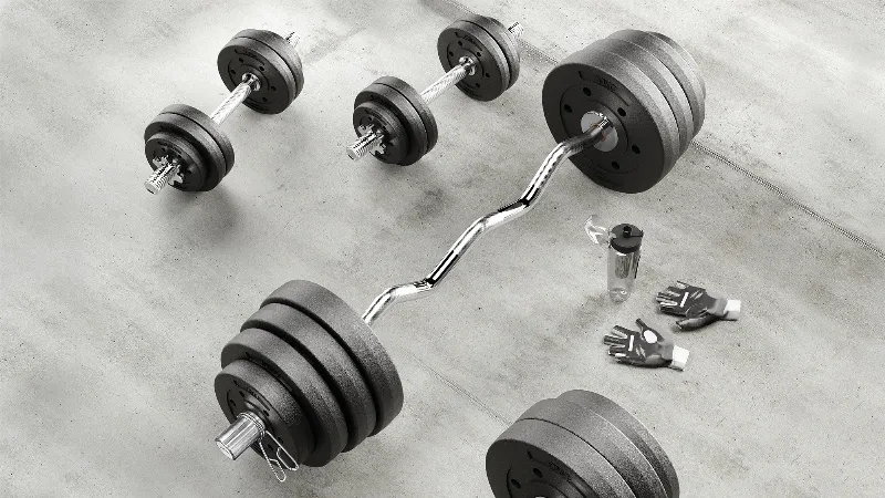 Bara Dreapta Barbell 120CM 4.7KG Rebel Active