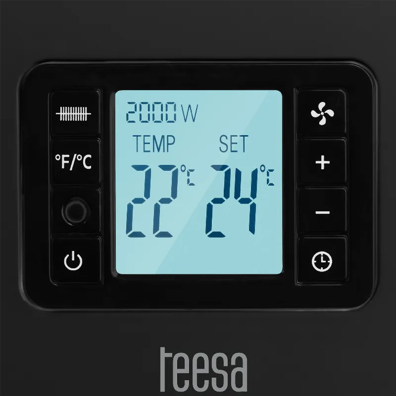 Convector Incalzire Ecran LCD 3 Trepte 2000W Teesa