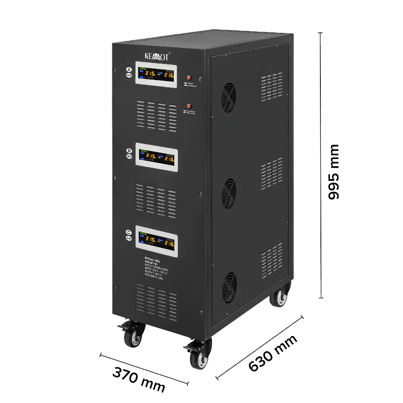 Stabilizator Servomotor Trifazat 60KVA Proavr-60K Kemot